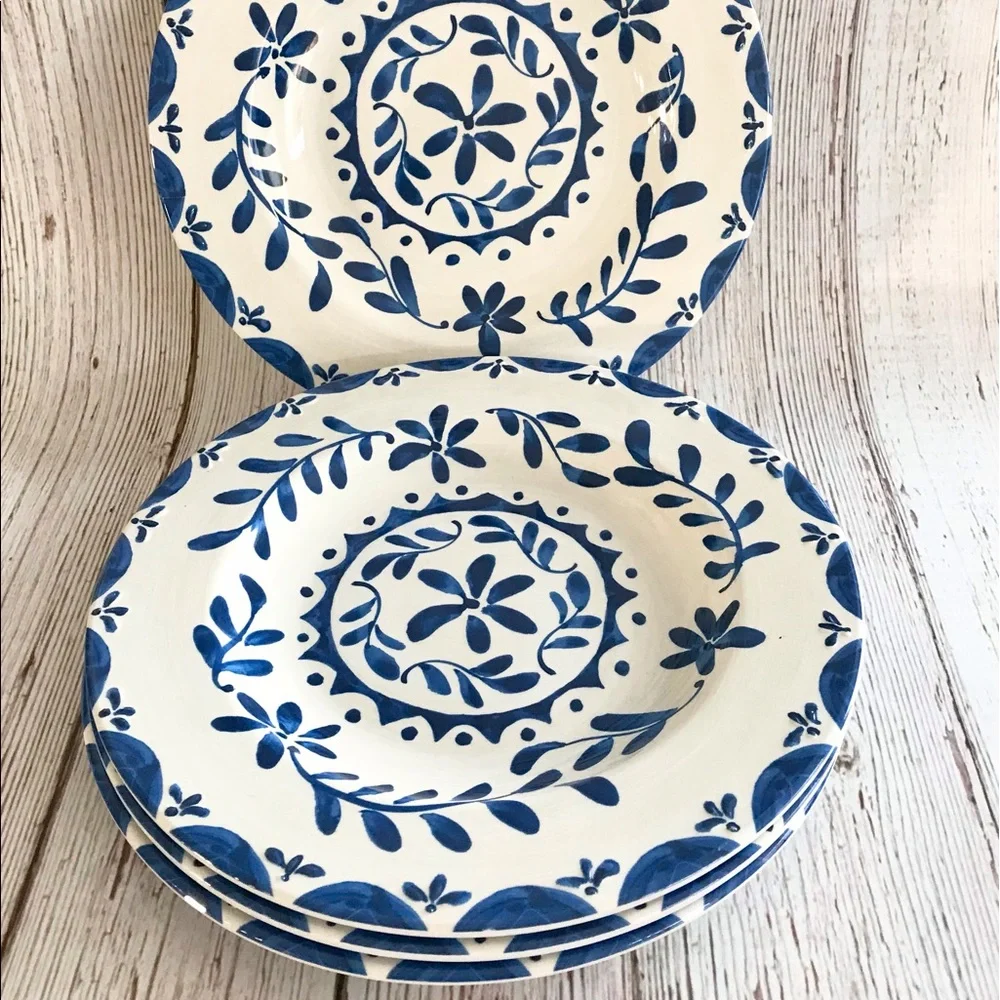 Better Homes and Garden Floral Melamine Plates 4pcs